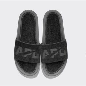 Apl tech loom slides. Black velvet. Size 8. New with tags.